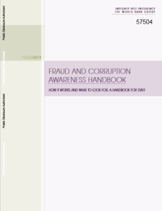 Fraud and Corruption Awareness Handbook
