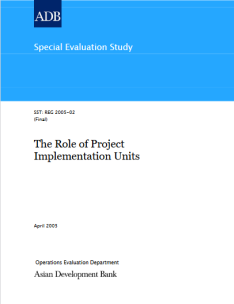 The Role of Project Implementation Units