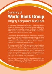 Summary of World Bank Group Integrity Compliance Guidelines