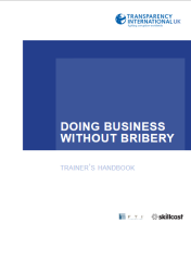 Doing Business Without Bribery: Trainer's Handbook