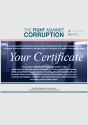 The Fight Against Corruption